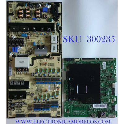 KIT DE TARJETAS PARA TV SAMSUNG / NUMERO DE PARTE MAIN BN94-10751C / BN41-02504A / BN97-10623A / BN97-10623B / NUMERO DE PARTE FUENTE BN4400880A / L65E8N_KSM / BN44-00880A / PANEL CY-QK065FLLV2H / MODELOS UN65KS8000 / UN65KS8000FXZA FA01